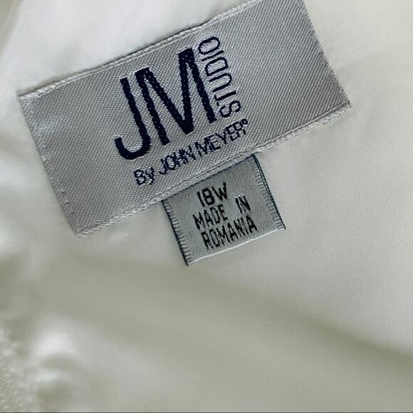 JM Studio by John Meyer vintage white sheath 18W - Picture 11 of 12